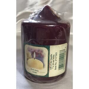 Candle Lite Candle Black Cherry Scent 4in x 2.5in